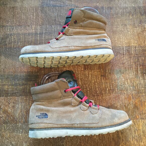 The North Face Women's Tan Suede Boots - Picture 5 of 12